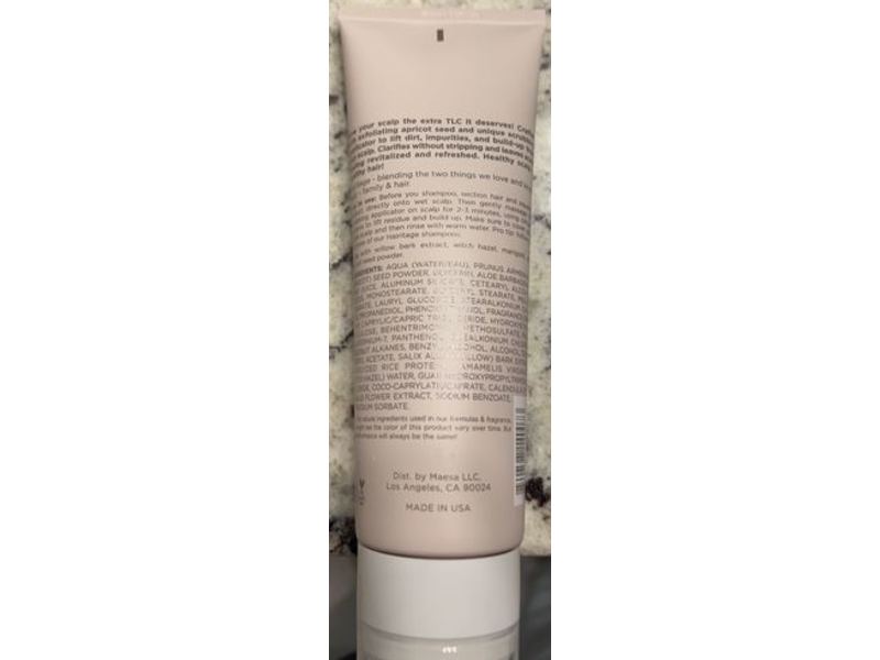 Hairitage By Mindy MCKnight Restart Button Scalp Exfoliator, 6 fl oz/177 mL