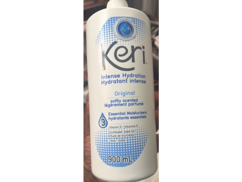 Keri Original Intense Hydration Lotion, Softly Scented, 900 mL
