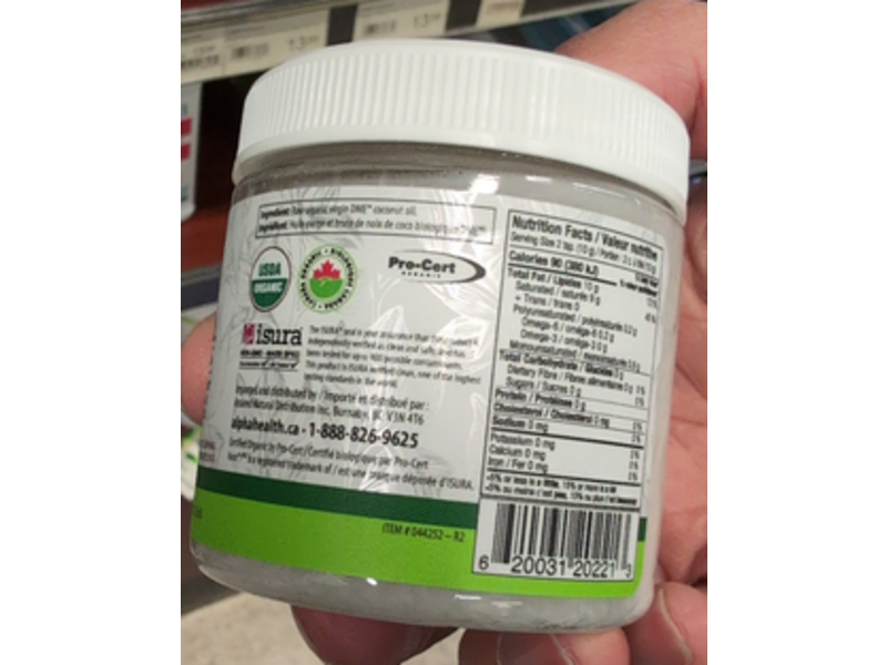 Alpha Dme Coconut Oil, 3.2 oz/110 mL