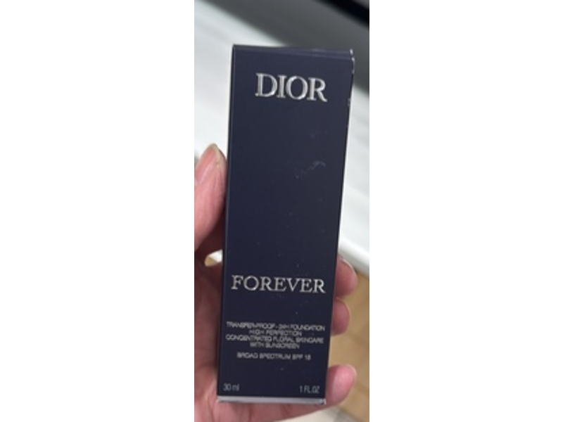 Dior Forever Foundation Sunscreen, 3CR Cool Rosy, SPF 15, 1 fl oz/30 mL