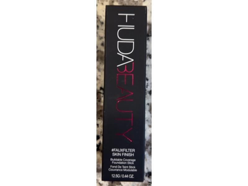Huda Beauty Buildable Coverage Foundation Stick, Milkshake 100B, 0.44 oz/12.5 g