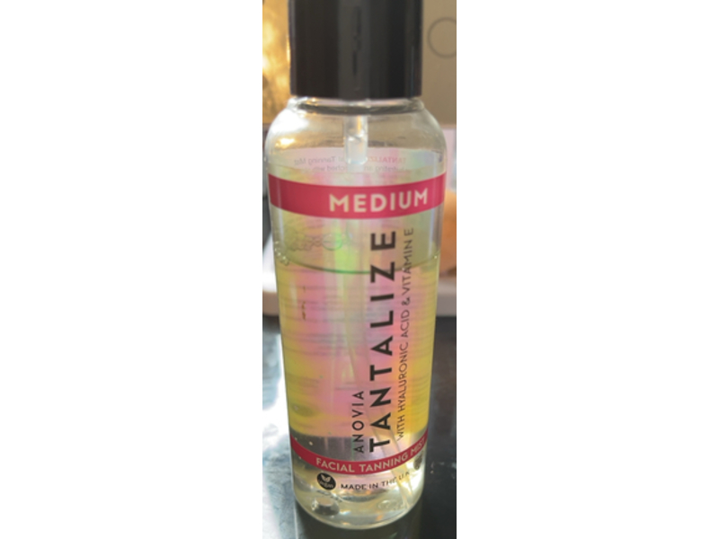 Anovia Tantalize Facial Tanning Mist, Medium, 100 mL