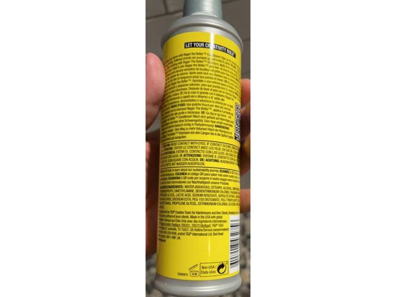 Tigi Bed Head Bigger The Better Lightweight Volume Conditioner, 10.14 fl oz/300 mL