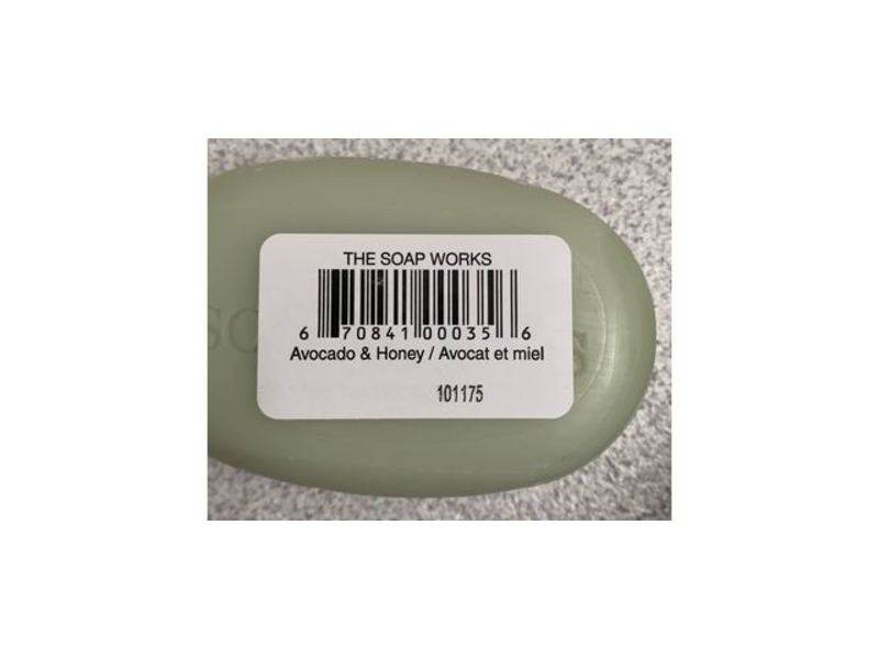 The Soap Works Avocado & Honey Shampoo Bar, 90 g