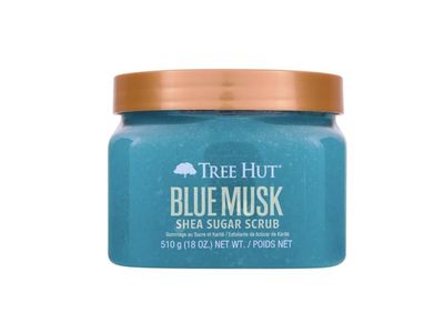 Tree Hut Shea Sugar Scrub, Blue Musk, 18 oz/510 g