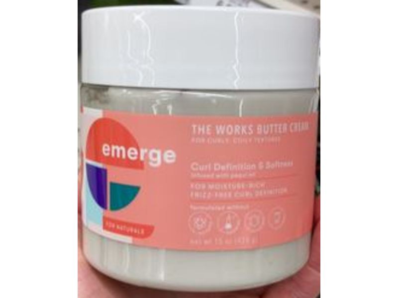 Emerge For Naturals The Works Butter Cream, 15 oz/425 g