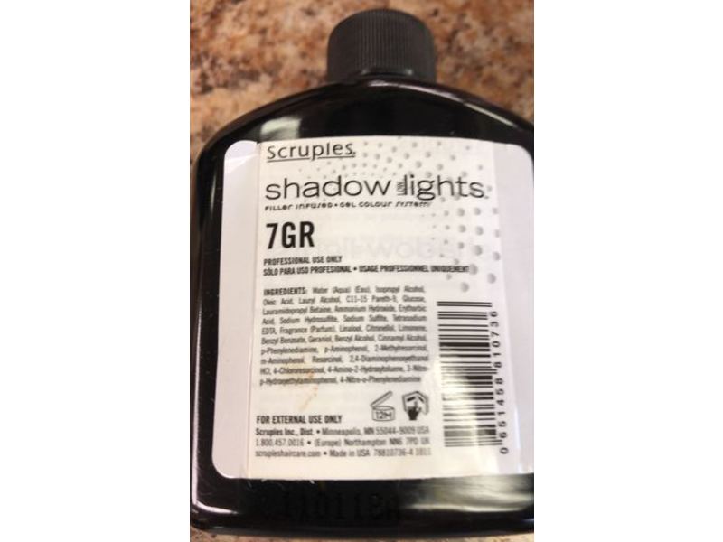 Scruples Shadow Lowlights, 7Gr Gold Red Base, 4 fl oz/118 mL