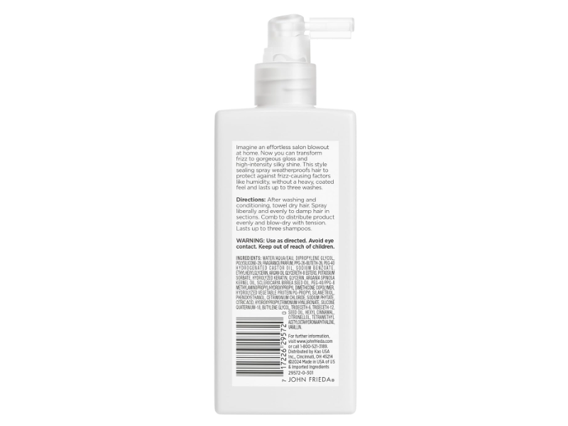 John Frieda Frizz Ease Smooth Operator Blowout Spray, 6.77 fl oz/200 mL