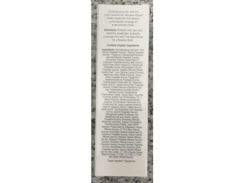 Ogee Hydraganics Complexion Perfecting Tinted Serum, Linden 1.25N, 1 fl oz/30 mL