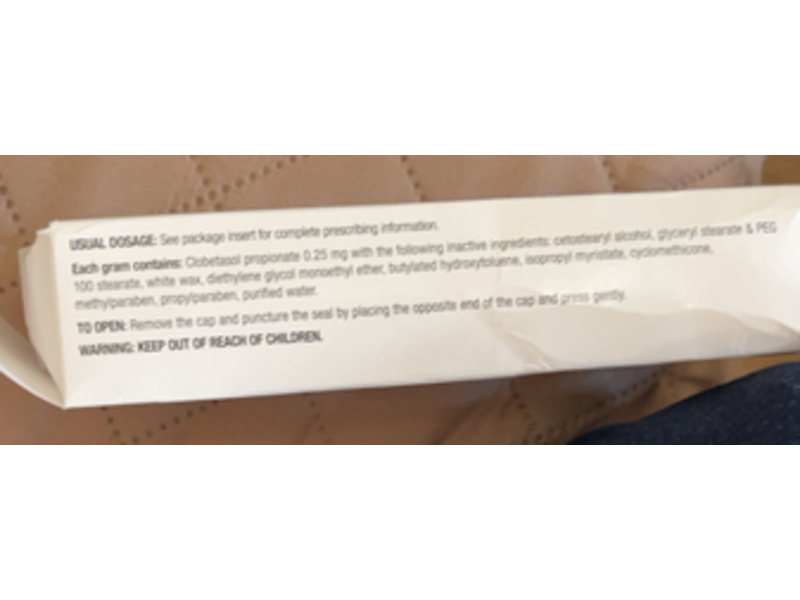 Impoyz (clobetasol propionate) Cream 0.025%, 100 g, Primus (Rx)