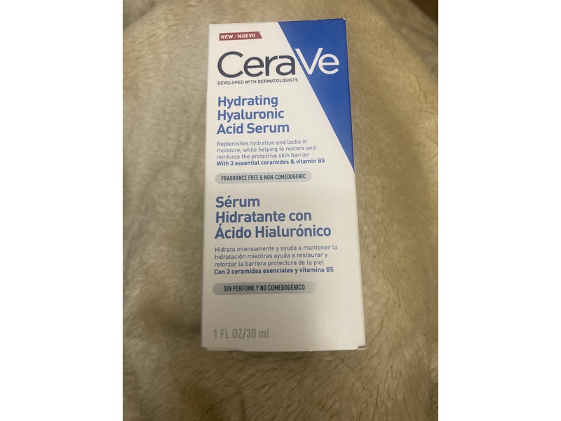 CeraVe Hydrating Serum, Hyaluronic Acid, 1 oz/30 m