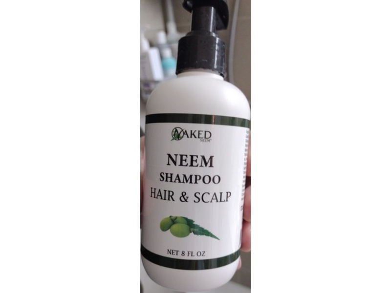 Naked Hair & Scalp Neem Shampoo, 8 fl oz