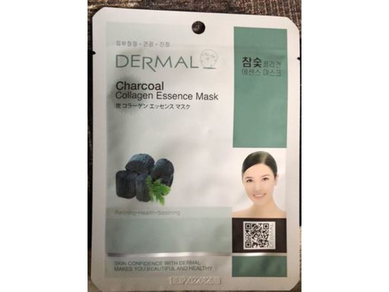 Dermal Collagen Essence Mask, Charcoal, 0.8 oz