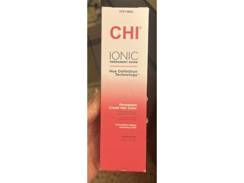 Chi Ionic Permanent Shine Color Permanent Cream Hair Color, 50-5W Medium Natural Warm Brown, 3 oz/95 g
