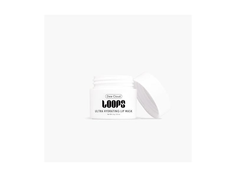 Loops Ultra Hydrating Lip Mask, Dew Cloud, 0.2 oz/6 g