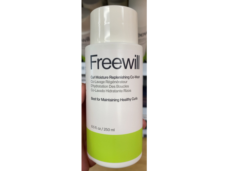 Freewill Curl Moisture Replenishing Co-Wash, 8.5 fl oz/250 mL