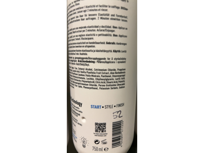 KMS Moist Repair Conditioner, 25.3 fl oz/750 mL