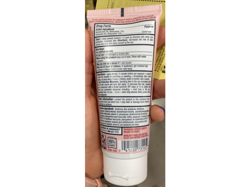 H.E.B Sunscreen Face Primer, SPF 30, 3 fl oz/89 mL