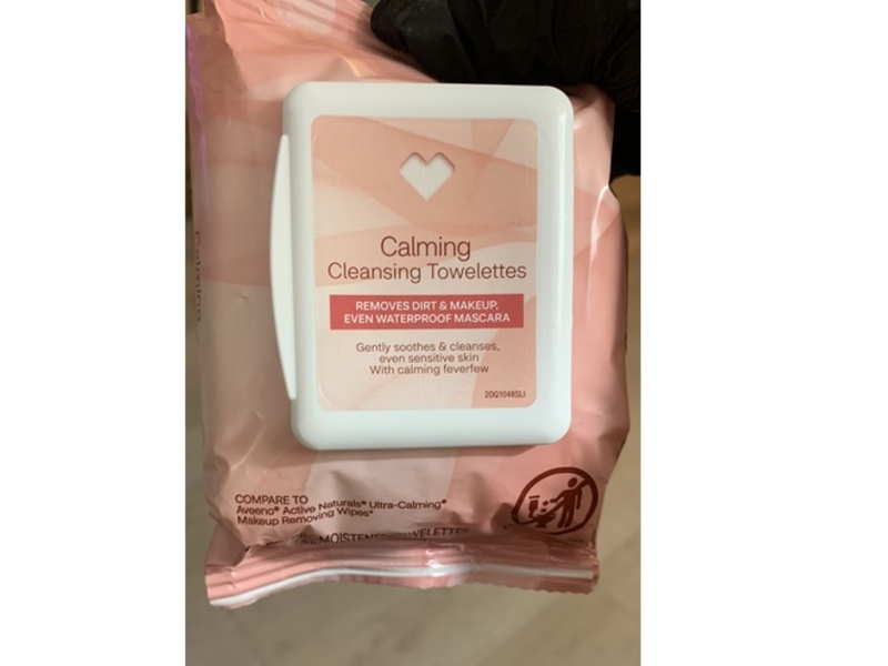 CVS Beauty Calming Cleansing Towelettes, 25 Count, Pack Of 4