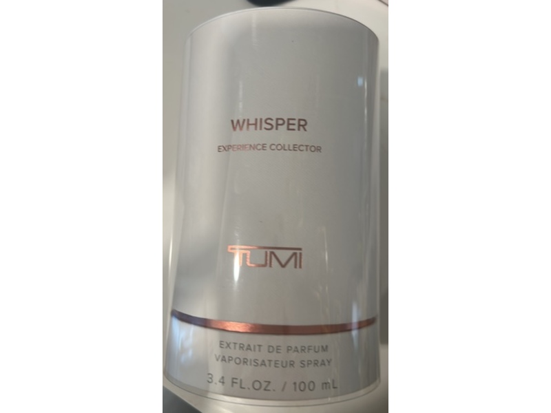Tumi Whisper Experience Collector Extrait De Parfum, 3.4 fl oz/100 mL