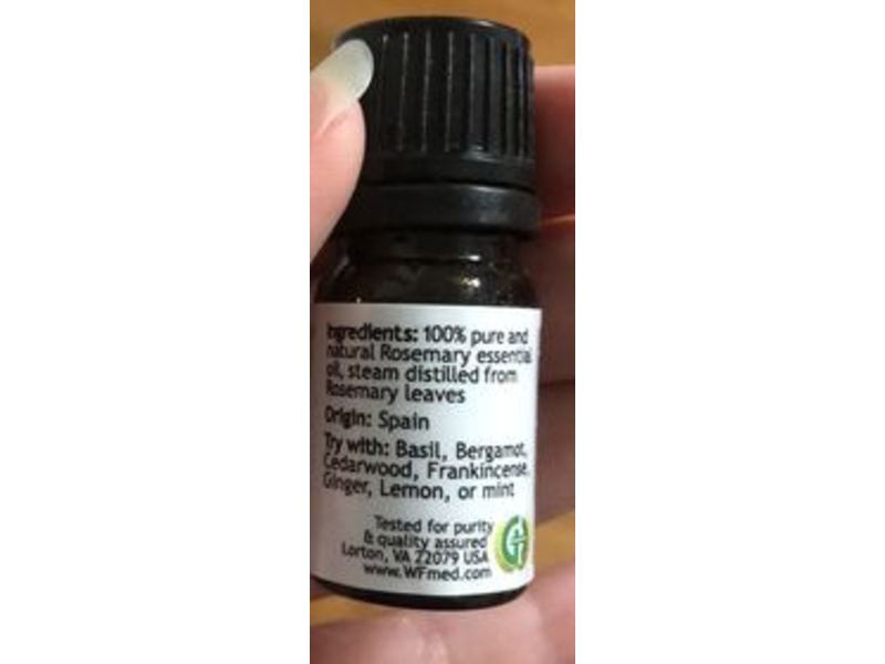 Green Health Essential Oil, Rosemary Oil, 1 fl oz/30 mL