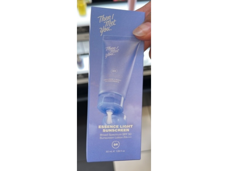 Then I Met You Essence Light Sunscreen Lotion, SPF 50 PA+++, 1.69 fl oz/50 mL
