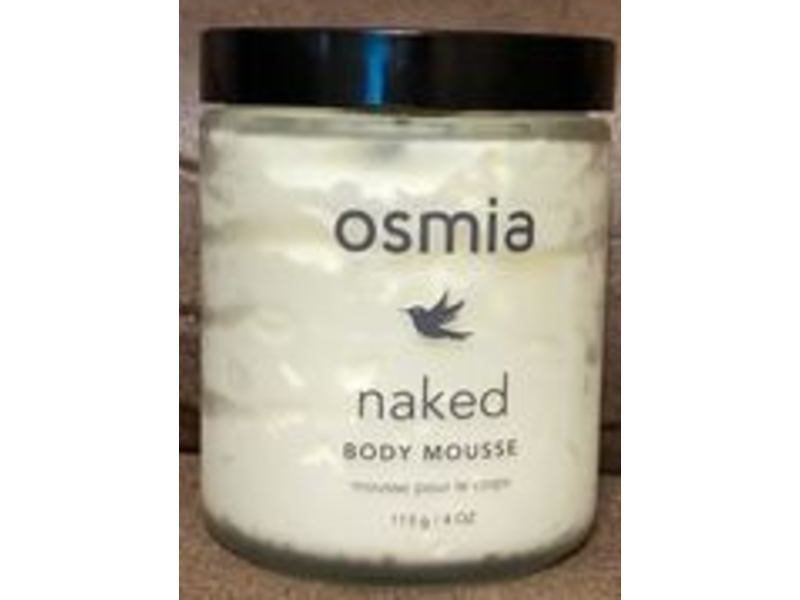 Osmia Naked Body Mousse, 4 oz