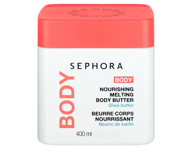 Sephora Nourishing Melting Body Butter, Shea Butter, 13.52 fl oz/400 mL