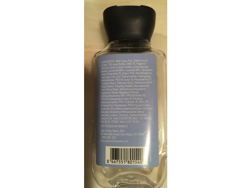 Bath & Body Works Shower Gel, Gingham, 3 fl oz/88 mL