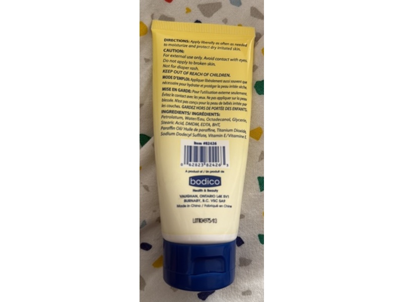 Bodico Petroleum Jelly Cream, 3.25 oz/96 mL