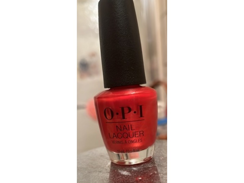 Opi Nail Lacquer, Cyber Cherry On Top, 0.5 fl oz/15 mL