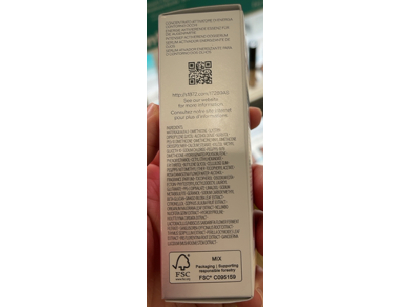 Shiseido Ultimune Eye Power Infusing Concentre, 0.54 oz/15 mL