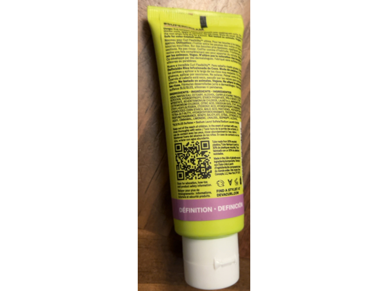 Deva Curl Super Cream, Rich Coconut Infused Definer, Define, 1.5 floz/44 mL