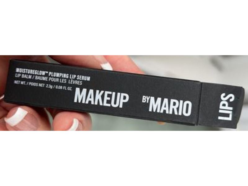 Makeup by Mario Moistureglow Plumping Lip Serum, Rose Glow (Rosy Pink), 0.08 oz/2.3 g