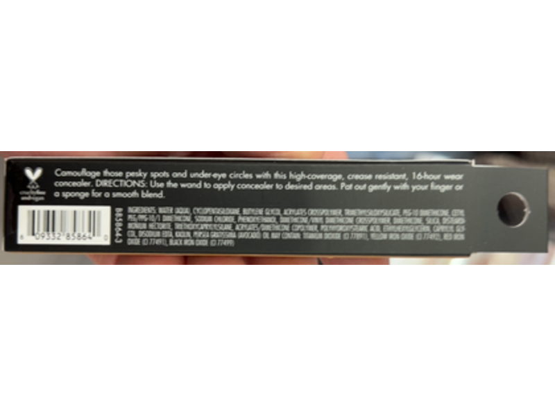 e.l.f. 16HR Camo Concealer, Tan Neutral, 0.2 fl oz/6mL