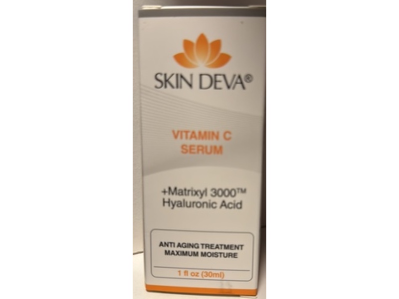 Skin Deva Serum, Vitamin C & Hyaluronic Acid, 1 fl oz/30 mL