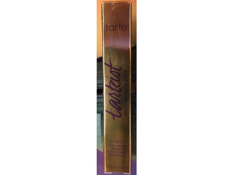 Tarte Tarteist Shimmering Lip Paint, Strike Gold, 0.2 fl oz/6 mL