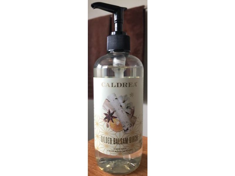 Caldrea Hand Wash Soap, Gilded Balsam Birch, 10.8 fl oz/319 mL