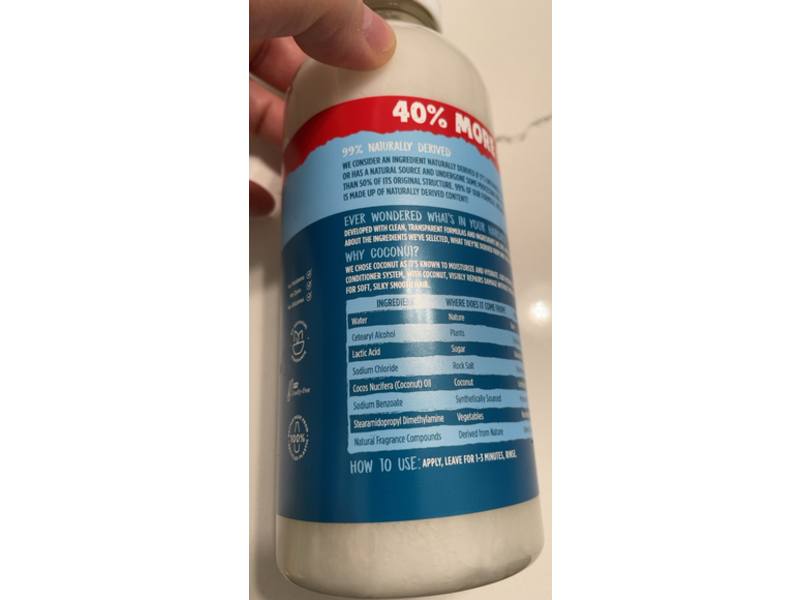 Suave Hydrating Conditioner, Coconut, 16 fl oz/473 mL