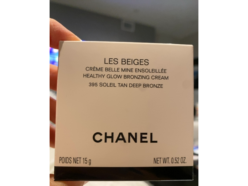 Chanel Les Beiges Healthy Glow Bronzing Cream, 395 Soleil Tan Deep Bronze, 0.52 oz/15 g