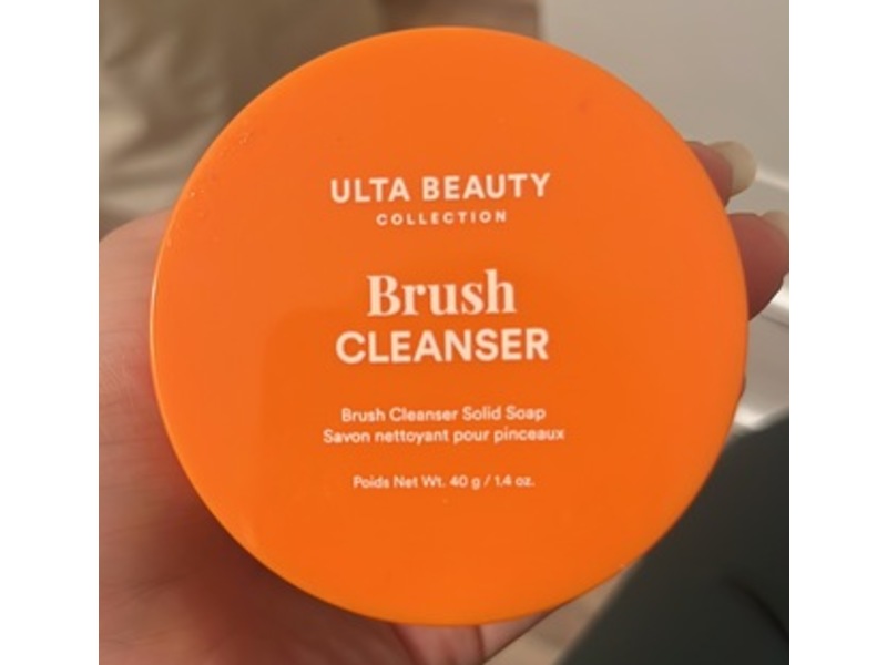 Ulta Beauty Brush Cleaner Solid Soap, 1.4 oz/40 g