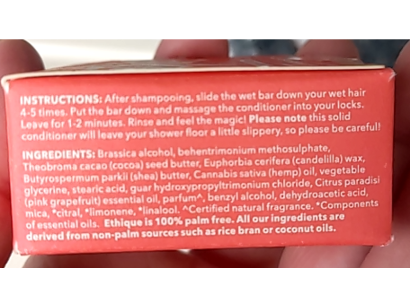 Ethique Conditioner Bar, 2.12 oz/60 g