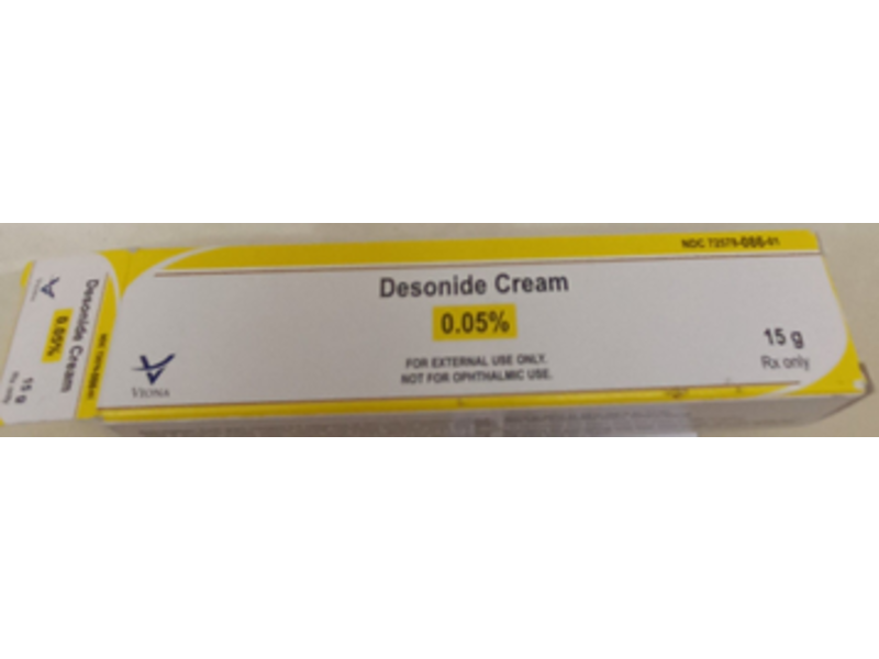 Desonide Cream 0.05%, 15 g, Viona Pharmaceuticals (RX)