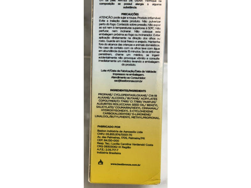 Best Bronze Luminate Shimmer Spray for Body & Hair, 3.5 fl oz/100 g