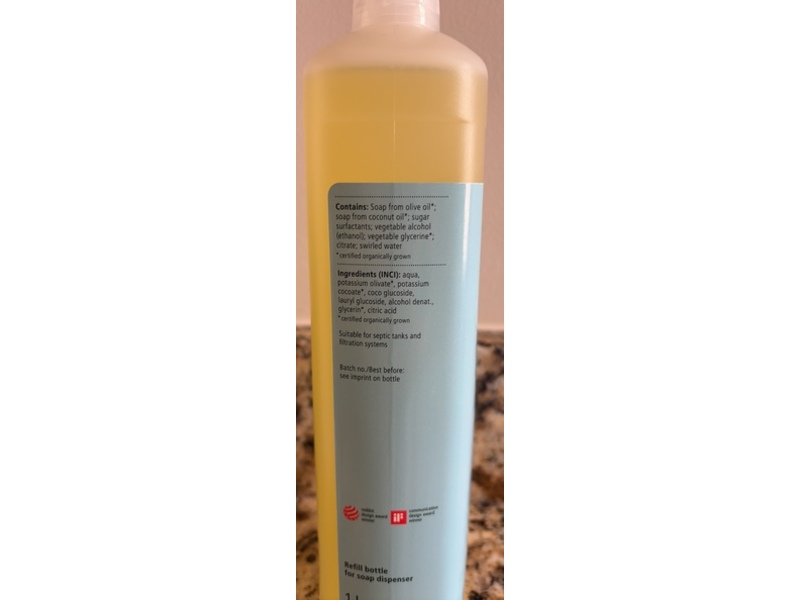 Sonett Liquid Hand Soap Sensitive, 34 fl oz/1 L