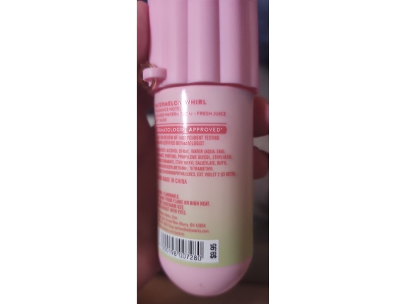 Bath & Body Works Fruit Fusion Perfume Mist, Watermelon Whirl, 2.5 fl oz/75 mL