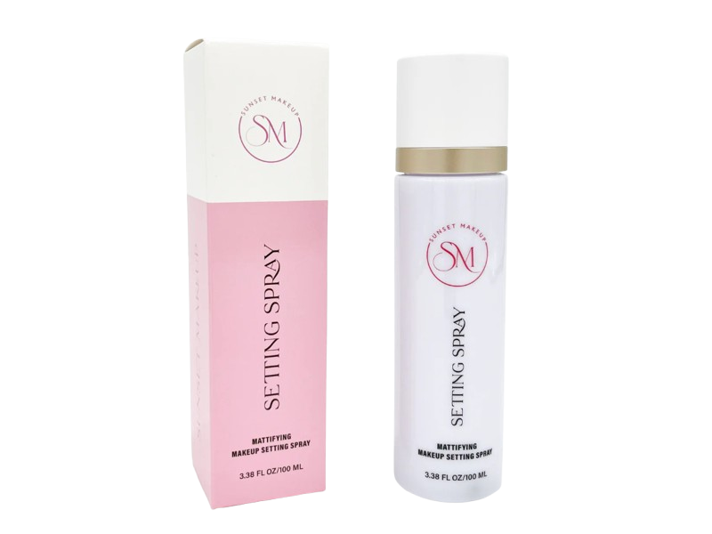 Sunset Makeup Mattifying Makeup Setting Spray, 3.38 fl oz/100 mL