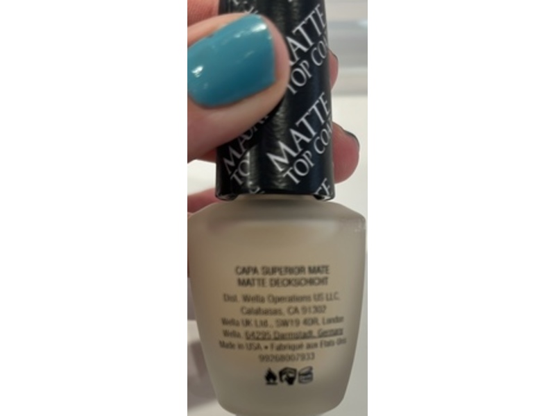OPI Nail Lacquer Top Coat, 0.5 fl oz/15 mL