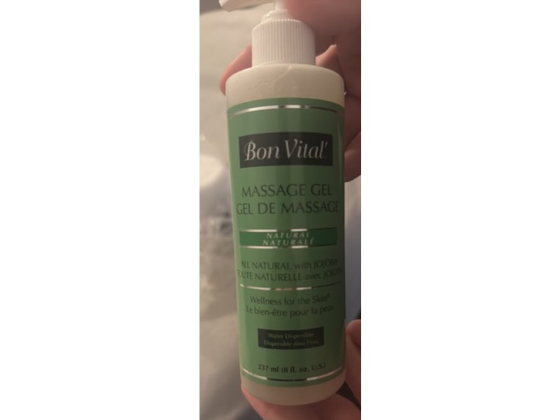 Bon Vital' Natural Massage Gel, 8 fl oz/237 mL