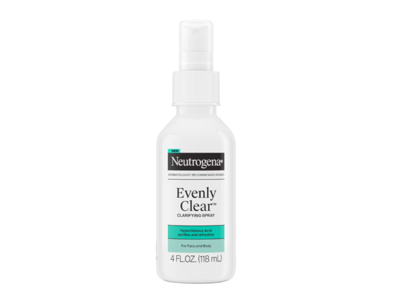 Neutrogena Evenly Clear Clarifying Spray, 4 fl oz/118 mL